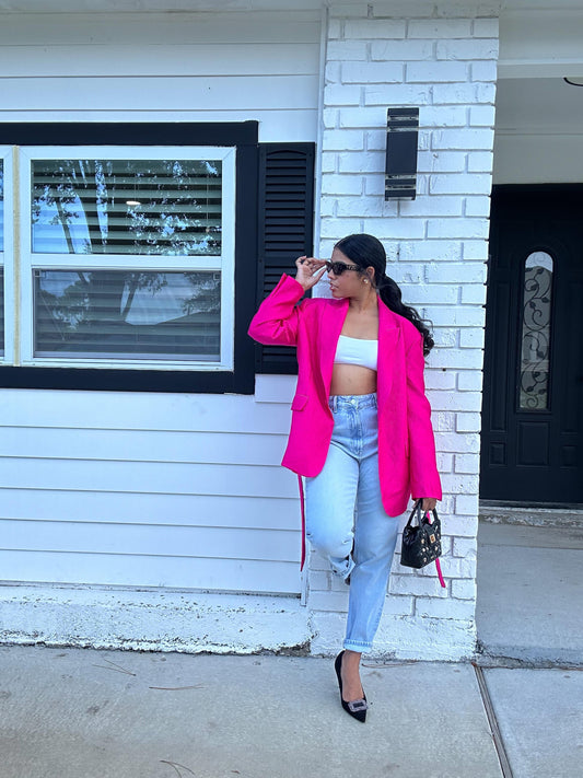 Chaqueta Rosa
